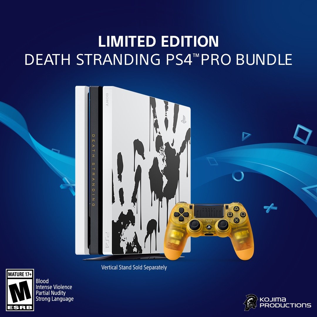 Limited Edition Death Stranding PS4 Pro bundle announced - Gematsu